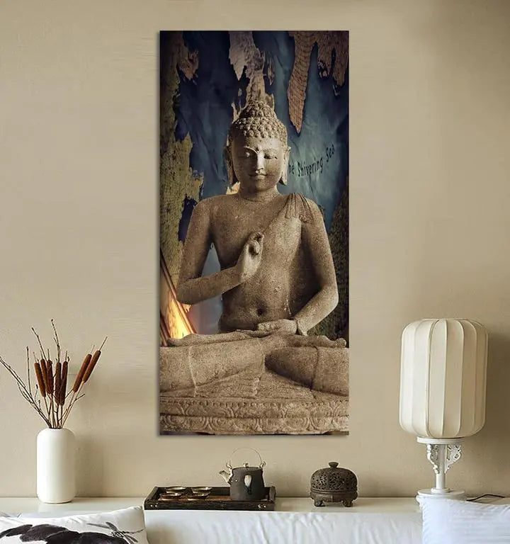Enlighten Buddha Oil Canvas