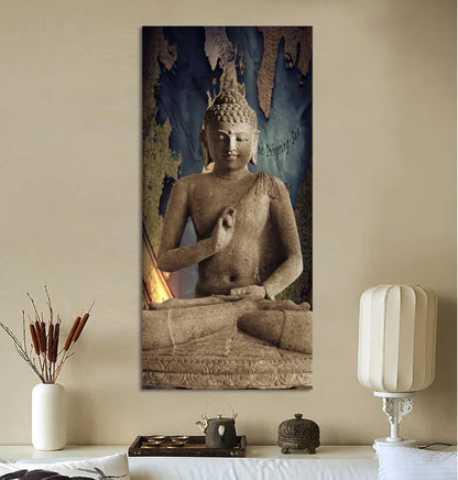 Enlighten Buddha Oil Canvas
