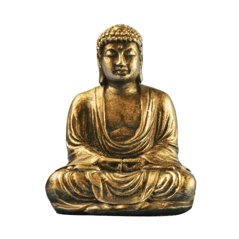 Serene Buddha Resin Decor