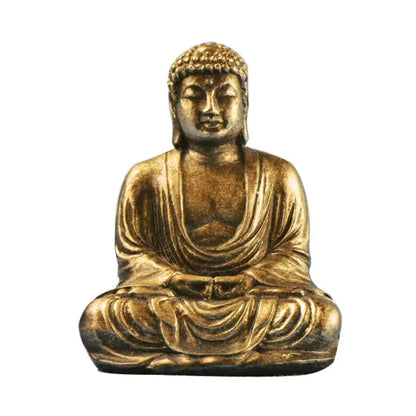 Serene Buddha Resin Decor