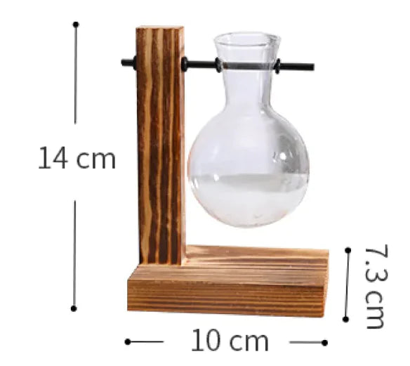 Iron Elegance Vase