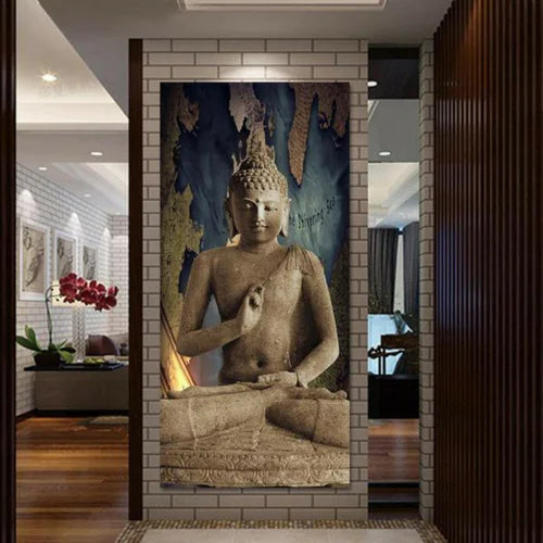 Enlighten Buddha Oil Canvas