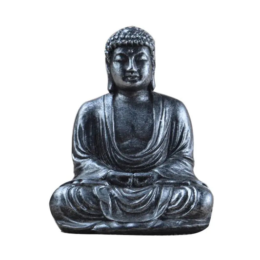 Serene Buddha Resin Decor