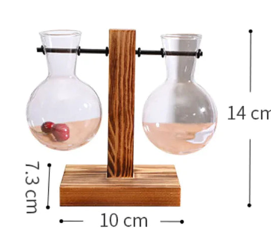 Iron Elegance Vase