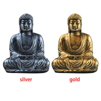 Serene Buddha Resin Decor